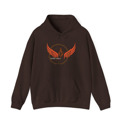 Midlife Khaos Wings Hoodie - Cozy Unisex Heavy Blend Sweatshirt