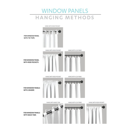 Lush Decor Wilbur Light Filtering Striped Window Curtains Set, 84 in L Panel Pair, Black, C32978P15-000