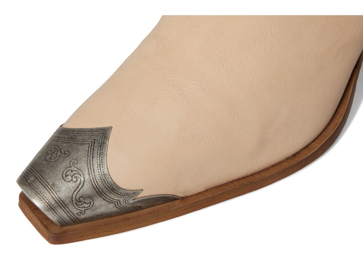 Free People Women's Brayden Western Boot, Peach, 7.5