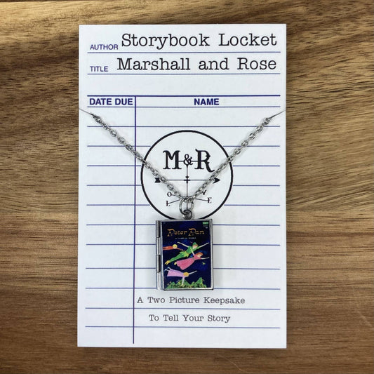 Book Locket Peter Pan