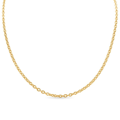 Stainless Steel Loop Chain Necklace