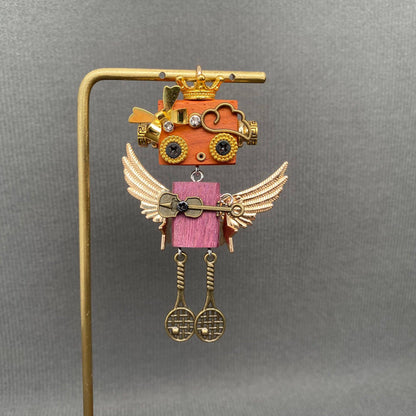 Multiple Styles Handmade Punk Robot Necklace - MIO68909