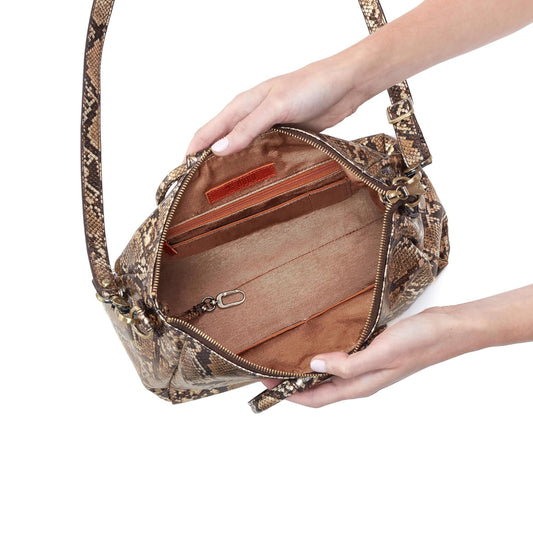 HOBO Sheila Medium Golden Snake One Size