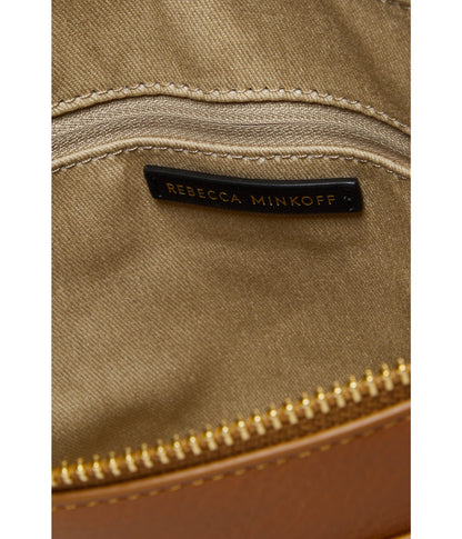 Rebecca Minkoff Mab Crossbody w/Studs Caramello One Size