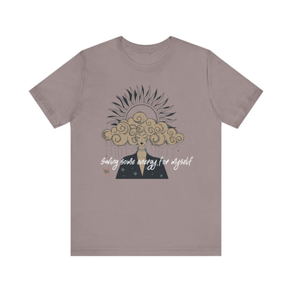 Saving Some Energy - Vintage Vibe Unisex Short Sleeve T-Shirt