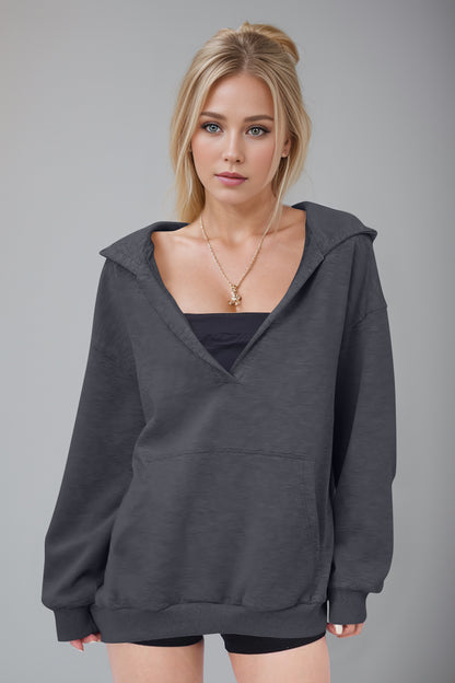 Kangaroo Pocket Oversized Hoodie