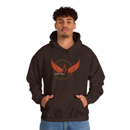 Midlife Khaos Wings Hoodie - Cozy Unisex Heavy Blend Sweatshirt
