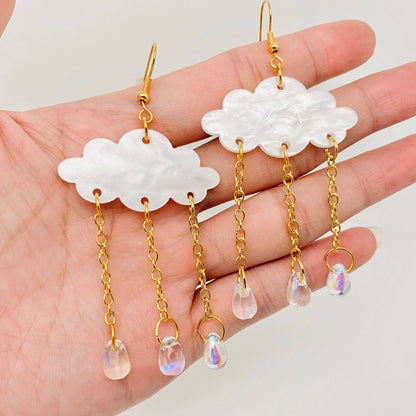 Creative Rain Cloud Earrings