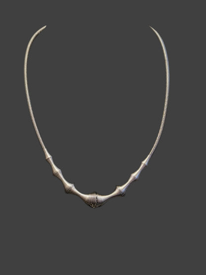 Memory Lane Necklace Silver