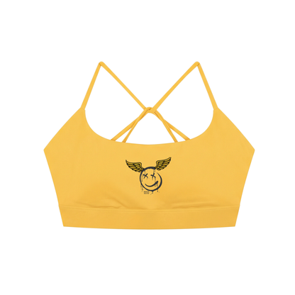 Strappy Criss Cross Yoga Sports Bra
