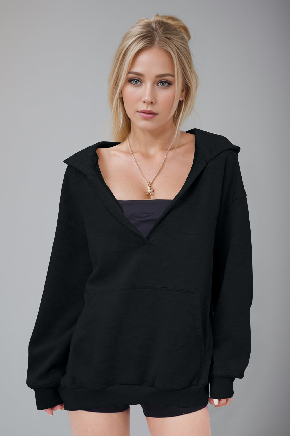 Kangaroo Pocket Oversized Hoodie