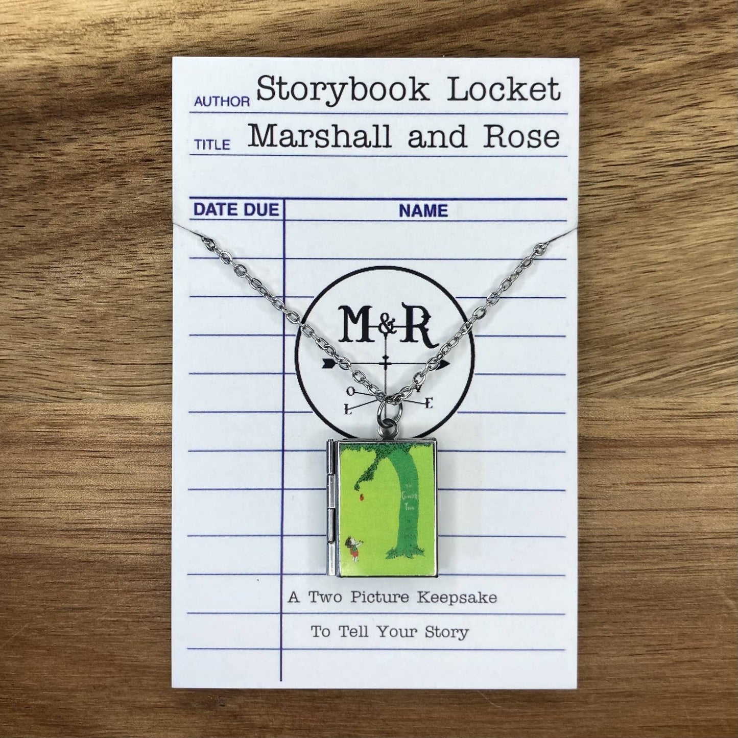 Book Locket The Giving Tree