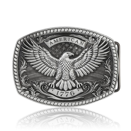 America Eagle 1776 Belt Buckle 1820