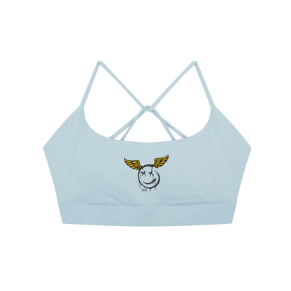 Strappy Criss Cross Yoga Sports Bra