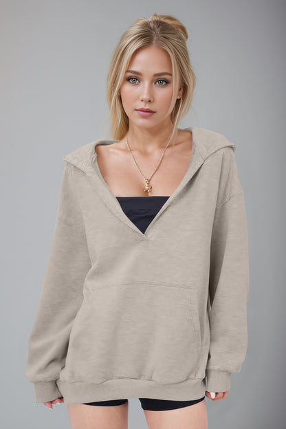 Kangaroo Pocket Oversized Hoodie