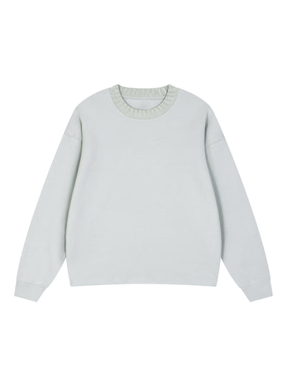 Knitted Round Neck Oversize Sweatshirt Skeletor