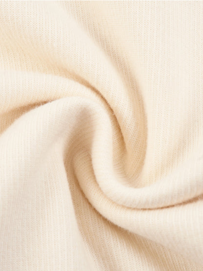 Knitted Round Neck Oversize Sweatshirt Skeletor