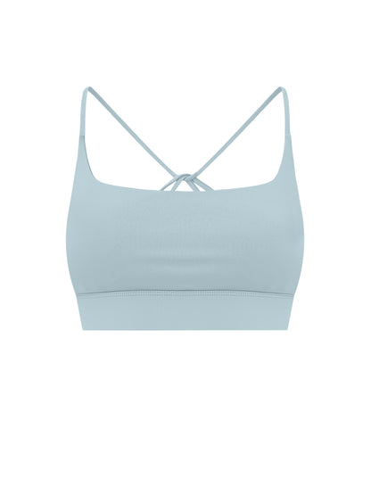 Strappy Criss Cross Yoga Sports Bra